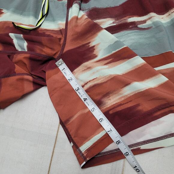 Smartwool active lined 8" shorts pockets printed horizon - Picture 4 of 10